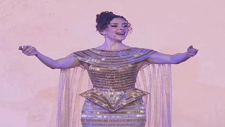 بطلة حفل المتحف الكبير.. هل رفعت السوبرانو شيرين أحمد طارق علم المثليين؟ماسروفي